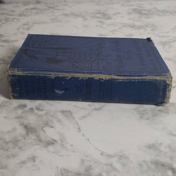 Vintage The Meadow-Brook Girls Across Country by Janet Aldridge 1913 Book - Picture 8 of 10